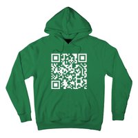 Funny Qr President Trump Dance Code Hoodie