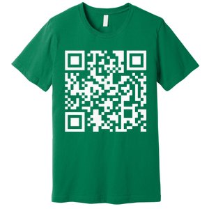 Funny Qr President Trump Dance Code Premium T-Shirt