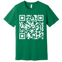 Funny Qr President Trump Dance Code Premium T-Shirt