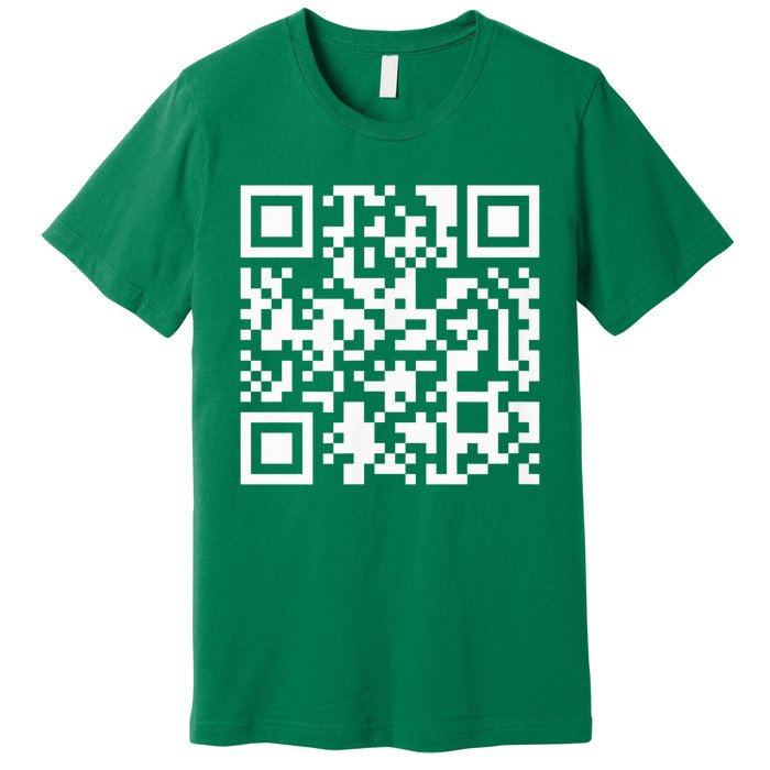 Funny Qr President Trump Dance Code Premium T-Shirt