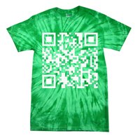 Funny Qr President Trump Dance Code Tie-Dye T-Shirt