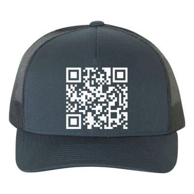 Funny Qr President Trump Dance Code Yupoong Adult 5-Panel Trucker Hat