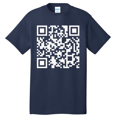 Funny Qr President Trump Dance Code Tall T-Shirt