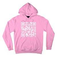 Funny Qr President Trump Dance Code Hoodie