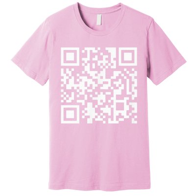 Funny Qr President Trump Dance Code Premium T-Shirt