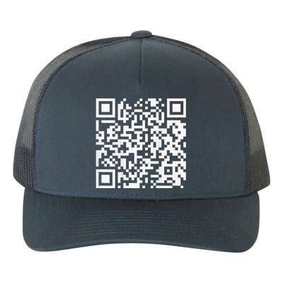 Funny Qr President Trump Dance Code Yupoong Adult 5-Panel Trucker Hat