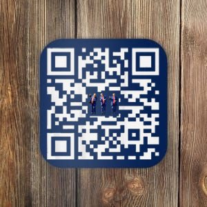 Funny Qr President Trump Dancing Scan And Dance Coaster