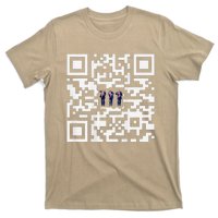 Funny Qr President Trump Dancing Scan And Dance T-Shirt