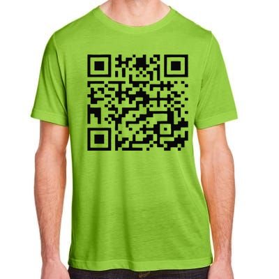 Funny Qr President Trump 4547 Trump Dancing Code Adult ChromaSoft Performance T-Shirt