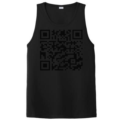 Funny Qr President Trump 4547 Trump Dancing Code PosiCharge Competitor Tank