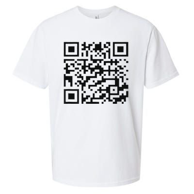 Funny Qr President Trump 4547 Trump Dancing Code Sueded Cloud Jersey T-Shirt