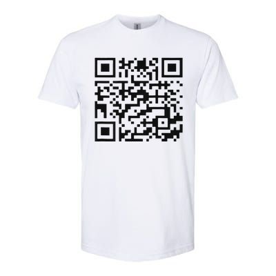 Funny Qr President Trump 4547 Trump Dancing Code Softstyle CVC T-Shirt