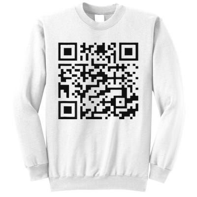 Funny Qr President Trump 4547 Trump Dancing Code Sweatshirt