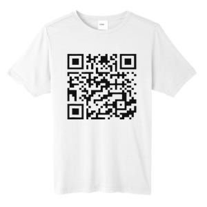 Funny Qr President Trump 4547 Trump Dancing Code Tall Fusion ChromaSoft Performance T-Shirt