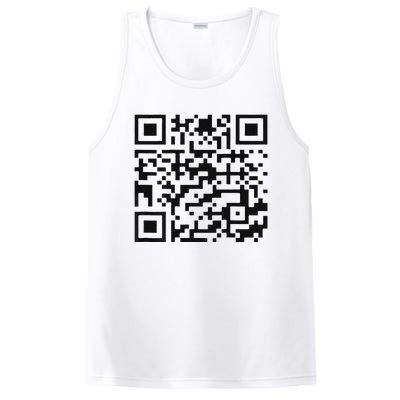 Funny Qr President Trump 4547 Trump Dancing Code PosiCharge Competitor Tank