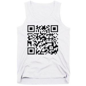 Funny Qr President Trump 4547 Trump Dancing Code Tank Top