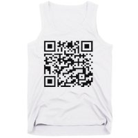 Funny Qr President Trump 4547 Trump Dancing Code Tank Top