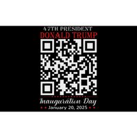 Funny Qr President Trump Dance Code Inauguration Day 2025 Bumper Sticker