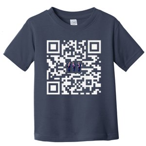 Funny Qr President Trump Dance Code Toddler T-Shirt