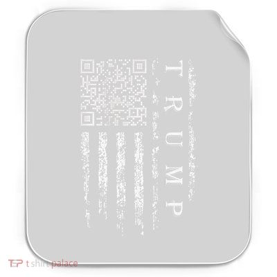 Funny Qr President Trump Dance Code Permanent Decal Sticker