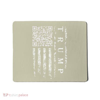 Funny Qr President Trump Dance Code Mousepad