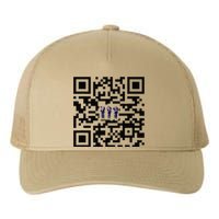 Funny Qr President Trump Dancing Scan And Dance Yupoong Adult 5-Panel Trucker Hat