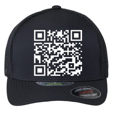 Funny Qr President Trump 45/47 Trump Dancing Code Flexfit Unipanel Trucker Cap