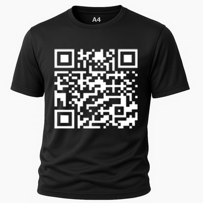 Funny Qr President Trump 45/47 Trump Dancing Code Cooling Performance Crew T-Shirt