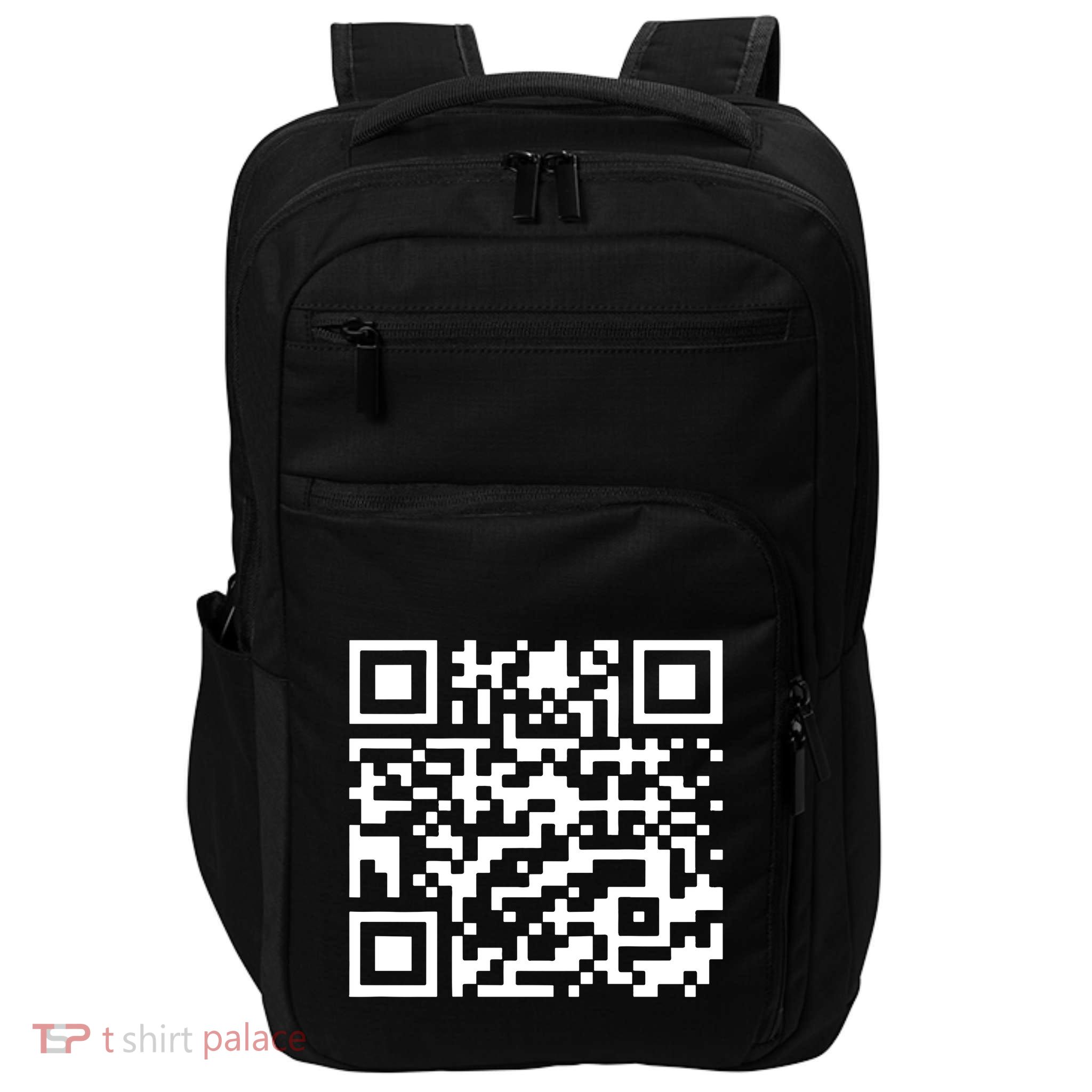 Funny Qr President Trump 45/47 Trump Dancing Code Impact Tech Backpack