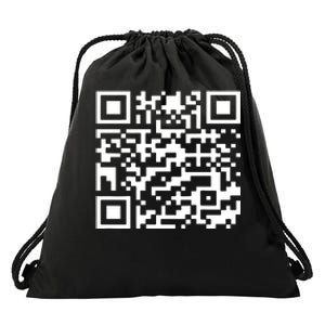 Funny Qr President Trump 45/47 Trump Dancing Code Drawstring Bag