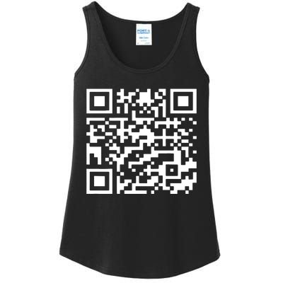 Funny Qr President Trump 45/47 Trump Dancing Code Ladies Essential Tank