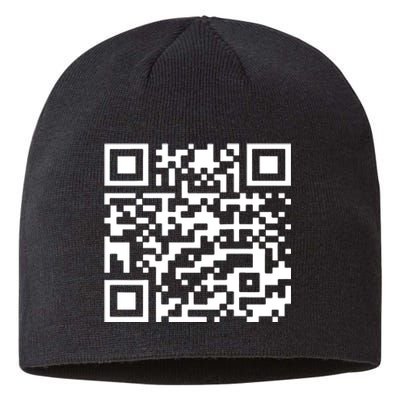 Funny Qr President Trump 45/47 Trump Dancing Code Sustainable Beanie