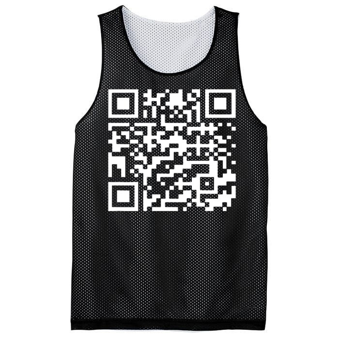 Funny Qr President Trump 45/47 Trump Dancing Code Mesh Reversible Basketball Jersey Tank