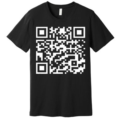 Funny Qr President Trump 45/47 Trump Dancing Code Premium T-Shirt