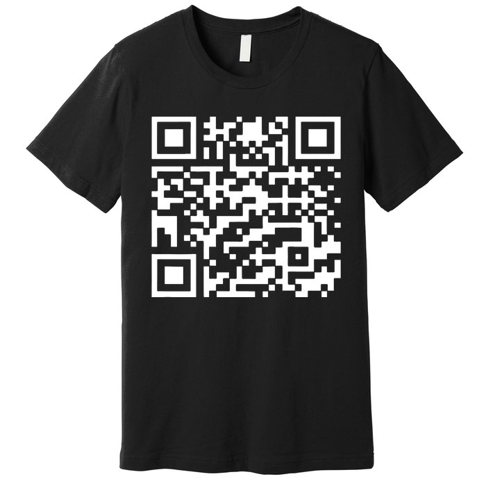 Funny Qr President Trump 45/47 Trump Dancing Code Premium T-Shirt