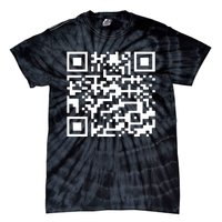 Funny Qr President Trump 45/47 Trump Dancing Code Tie-Dye T-Shirt