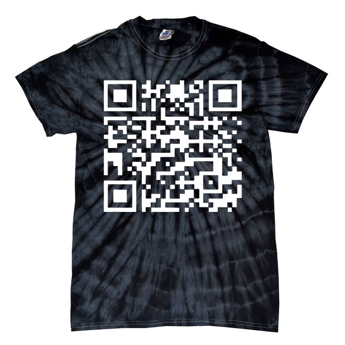 Funny Qr President Trump 45/47 Trump Dancing Code Tie-Dye T-Shirt