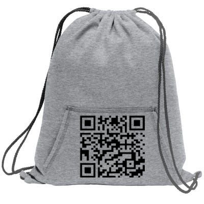 Funny Qr President Trump 45/47 Trump Dancing Code Sweatshirt Cinch Pack Bag