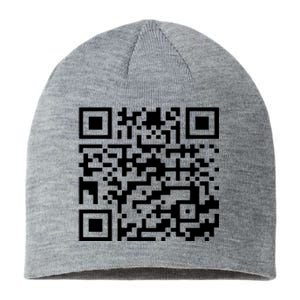 Funny Qr President Trump 45/47 Trump Dancing Code Sustainable Beanie