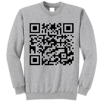 Funny Qr President Trump 45/47 Trump Dancing Code Tall Sweatshirt