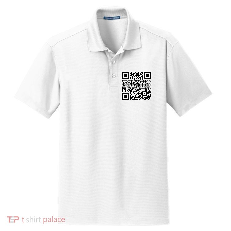 Funny Qr President Trump 45/47 Trump Dancing Code Dry Zone Grid Polo