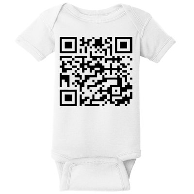 Funny Qr President Trump 45/47 Trump Dancing Code Baby Bodysuit