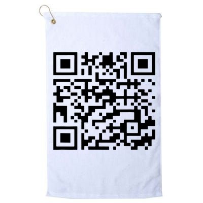 Funny Qr President Trump 45/47 Trump Dancing Code Golf Towel