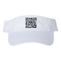 Funny Qr President Trump 45/47 Trump Dancing Code Valucap Bio-Washed Visor