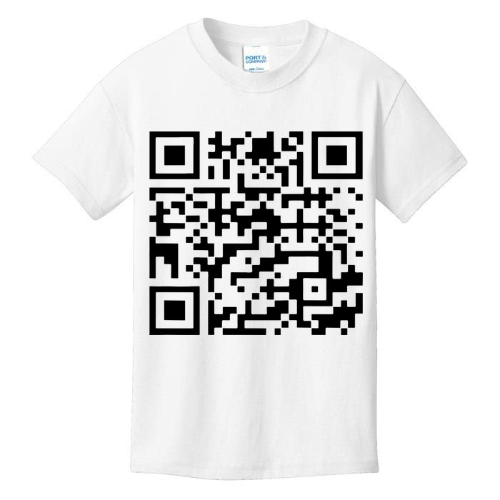 Funny Qr President Trump 45/47 Trump Dancing Code Kids T-Shirt