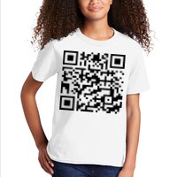 Funny Qr President Trump 45/47 Trump Dancing Code Kids T-Shirt