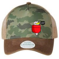 Funny Quack Pocket Duck Duckling Pocket Print Legacy Tie Dye Trucker Hat
