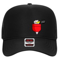 Funny Quack Pocket Duck Duckling Pocket Print Hat
