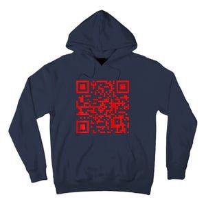 Funny Qr President Trump Dance Code 2 Side Tall Hoodie