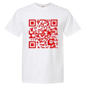 Funny Qr President Trump Dance Code 2 Side Garment-Dyed Heavyweight T-Shirt